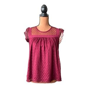 Preloved Lorena Rose Blouse Size Large #B117